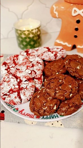 Cookies + Andes mints = the perfect winter combo ⛷️✨#cookies #recipe #holidaybaking #christmas