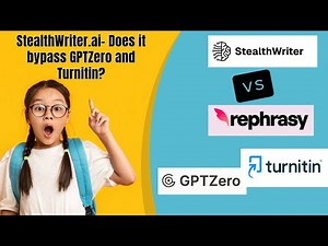 Does StealthWriter.ai work? Testing against Turnitin and GPTZero
