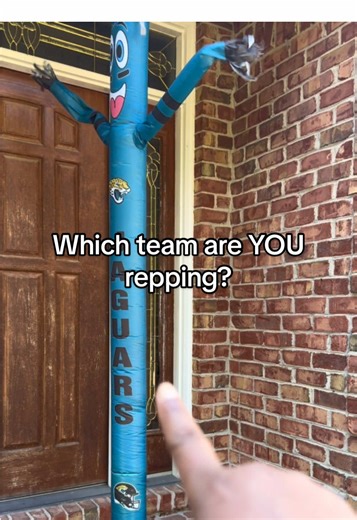 Football fans, this is your hype man. The officially licensed NFL inflatable fan is perfect for tailgates, watch parties, and showing your team pride. Jags, Eagles, Ravens — every team’s available. #football #nflfans #footballseason #gameday #tiktokshopcreatorpicks