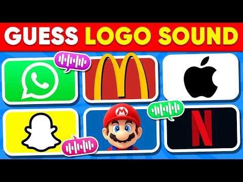 Guess The Logo Sound 🥇🍏🔊 McDonald’s, TikTok, Netflix ~ Ultimate Audio Logo Quiz 2026