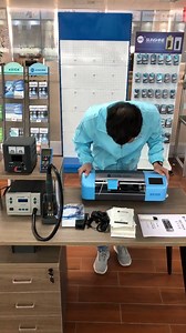 168K views · 313 reactions | SS-890C The new generation of intelligent cloud film cutting machine. At present, it has covered more than 60 countries, served more than 5,000 stores, and received praise from more than 2 million users. if you are interesting about our machine, Leave message to the page, we will conact with you soon ! | Guangzhou Sunshine Electronic Technology Co., Ltd. | Facebook