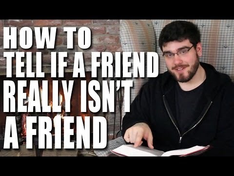 How to Tell if a Friend Really Isn't a Friend
