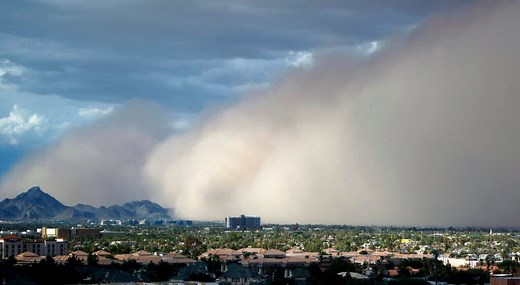 What is a haboob and how do they form?