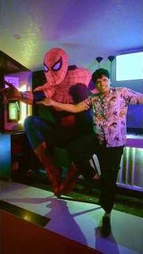 Peter Patankar with his Brand New day 😎 ‪@Mythpat‬ #mythpat #spiderman #spidermanbrandnewday #yt