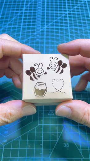 DIY Flip-Top Mini Box #diy #paperbox #handmade #shorts #手工diy