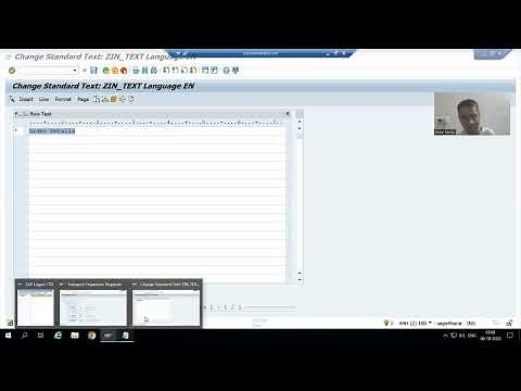 116 - Additional ABAP Concepts - Adding Standard Text to Transport Request