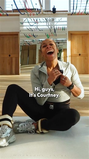 Bolting with Courtney ⚡️ A big thank you to her for leading the way while Tracy (Anderson) was under the weather—this week’s work, designed by Tracy, is definitely being felt ❤️‍🔥 Just like we leaned on Courtney this week, we all lean on friends to help keep us moving. Share your highlights below and tag the friend who helped carry you through the busiest season of the year—whether they got you on the mat, kept you going, or rallied you for a little holiday magic. Because everything’s better (a