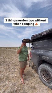 3 very important things we don’t go without when camping ⛺️ @maxtraxhq with the essential gear for all your trips 🙌 | The Explore Life