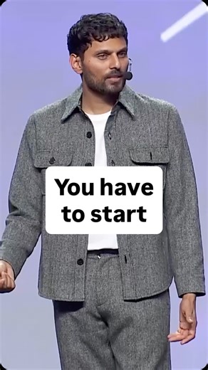 2026 mindset ✨ It’s simple really. You’ll never become great at something you don’t try. Don’t worry about what others are going to think, no one starts out great. But in order to get better we need to start ❤️ | Jay Shetty