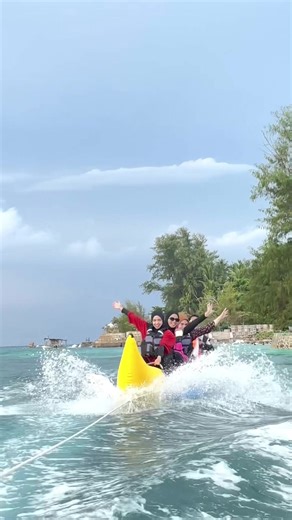 Banana Boat Adventures at Cemara Beach