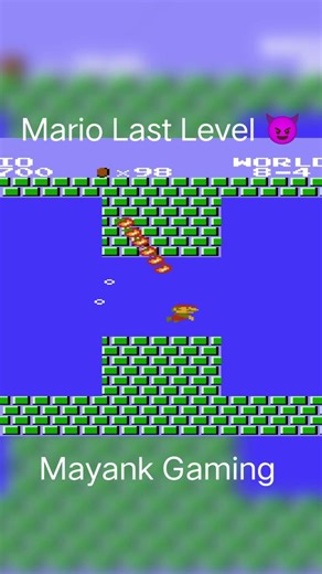 Super Mario Bros 😊 Last Agni 🔥🔥 level 8-4 with Mayank Gaming.