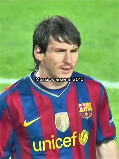 Messi's Stunning Performance Against Arsenal in 2010