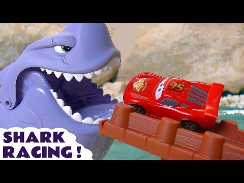 Toy Car Challenge With McQueen And The Funlings