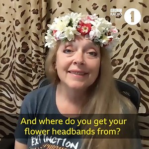 42K views · 76 reactions | Does Carole Baskin regret doing Tiger King and where does she get those flower crowns? Hear the full interview right here  https://bbc.in/3ipkW3p | BBC Radio 1 | Facebook
