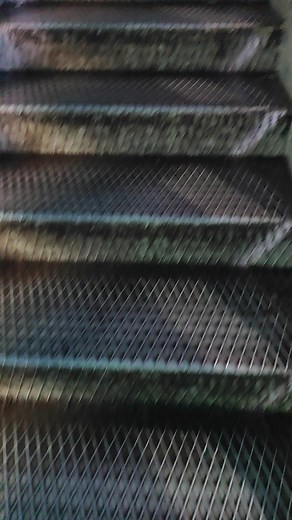 Metal Stairs with Diamond Plate Pattern Overview