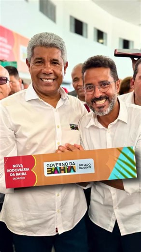 Deyvid Bacelar | A #NovaRodoviáriaDaBahia já é realidade! 🚍✊🏾 Um equipamento moderno, integrado e pensado para quem vive a cidade, que nasce como polo de... | Instagram