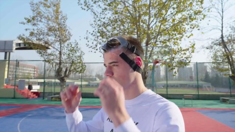 KEDAO Nose Guard for Broken Nose, Adjustable Basketball Face Shield Mask with Foam Padding for Men and Women, Sports Training Masks Protects Your Nose and Face from Injury for Basketball, Soccer