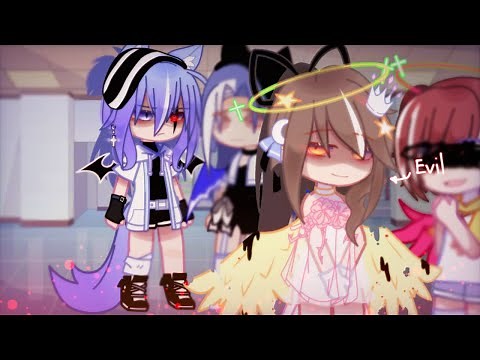 she's evil😈 // meme // Gacha club (original story?)
