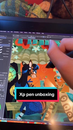 XP Pen Artist 15.6 Pro V2 unboxing!!!!! Thank you to @XPPen Official for sending me this incredibly nice tablet. #ad #unboxing #digitalart #drawingtablet #xppen