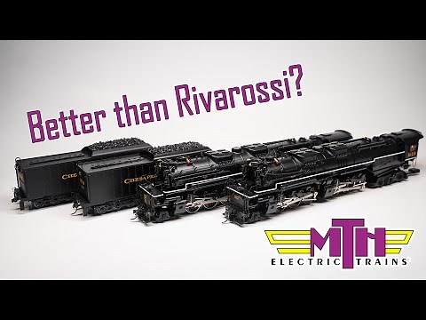 MTH HO C&O Allegheny Review + Rivarossi Comparison