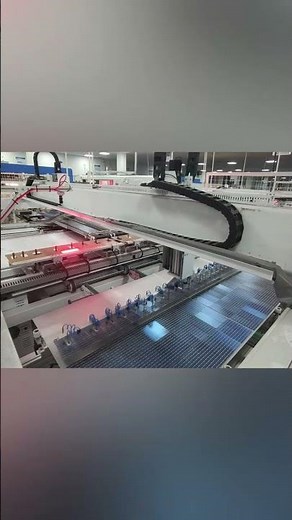 Solar Panel Manufacturing Process Layup