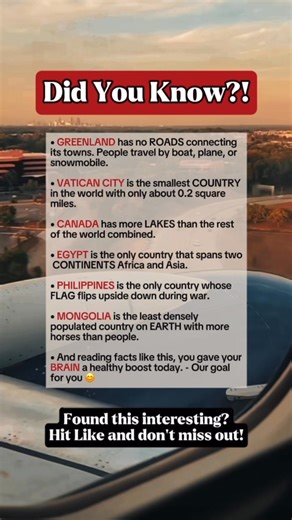 205K views · 1.6K reactions | Fascinating Facts About Countries Around The World #facts #fblifestyle | Time Facts | Facebook