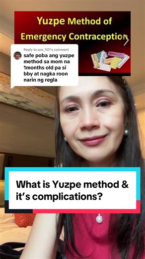 Replying to @ace_921 Yuzpe method as emergency contraception has it’s side effects & complications.#DocCarla #foryoupage #fyp #fyppppppppppppppppppppppp #doctorsoftiktok #fypシ゚ #yuzpeelingi