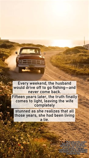 Every weekend, the husband would drive off to go fishing—and never come back. Fifteen years later, the truth finally comes to light, leaving the wife completely stunned as she realizes that all those years, she had been living a lie. The phone rang at 3:17 p.m. on a Tuesday, cutting through the quiet of Emily Brooks’s Chicago apartment like a wrong note in a familiar song. She almost didn’t answer. Unknown number. Oregon area code. She stared at the screen, a strange pressure settling behind her