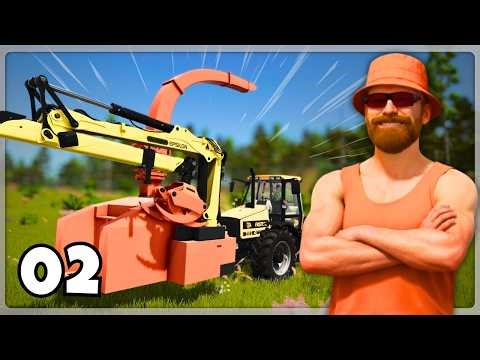 This New Woodchipper Will Make Me A TON Of Money! | FS25 Island Survival Challenge