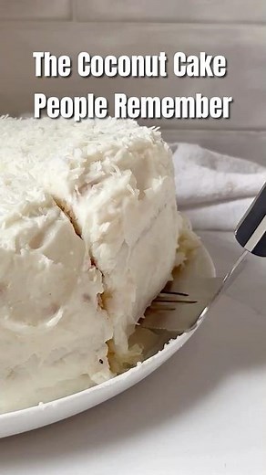 The Coconut Cake People Remember 🥥