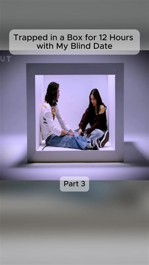 Trapped in a Box for 12 Hours with My Blind Date Trapped Cut #trapped #cutvideo #dating #viral #fyp