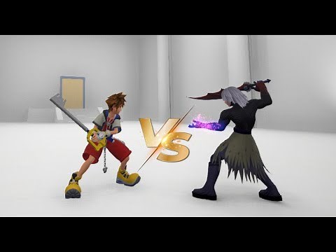 Kingdom Hearts 3 PC [Mod] Sora KH1 vs Riku - Castle Oblivion