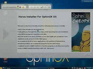 installing sphinux