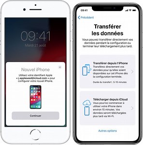 Tuto Apple : comment transférer ses données entre deux iPhone
