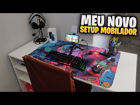 ESSE É MEU NOVO SETUP MOBILADOR COMPLETO!😍