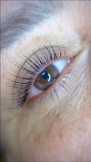 Lifting de pestañas antes y después ✨ cambios reales por todo un mes #lashes #inspo2025