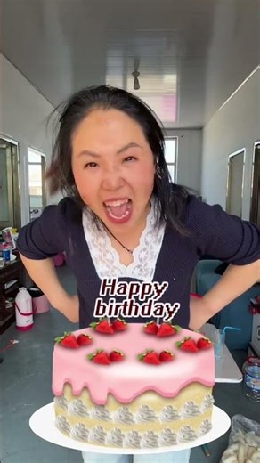 Let's make a cake together! #funny #linlife #comedy