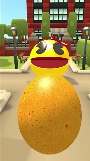 Robot little Pacman vs Dentures Pac-Man