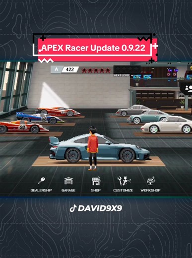 APEX Racer Update 0.9.22 Review - New Cars & Features