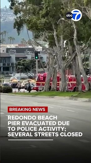 Redondo Beach pier evacuated due to police activity
