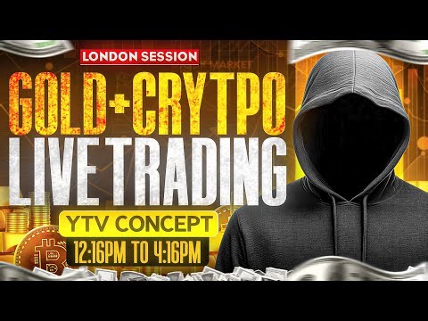 22 JAN LIVE TRADING IN GOLD FX & CRYPTO BY YTV TRADER'S | IN HINDI