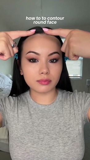 How to Contour Round Face for a Thinner Look