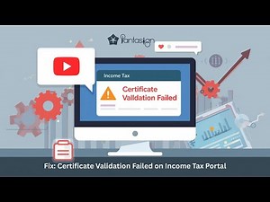 Fix: Certificate Validation Failed on Income Tax Portal – Step-by-Step Solution