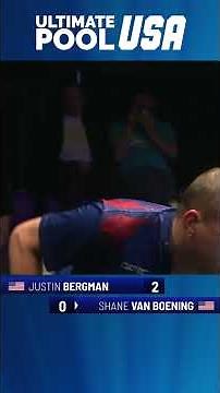 Justin Bergman vs Shane Van Boening | 2025 National Open Final | Rack 3 #UltimatePoolLeague