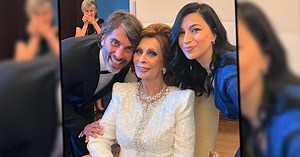 Kennengelernt auf Instagram: Sophia Lorens Sohn Carlo heiratet Internetbekanntschaft