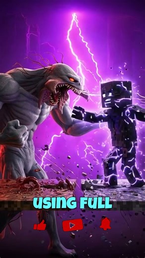 Demogorgon vs. Enderman: ARM WRESTLING! 👹👾 (Stranger Things vs Minecraft) #animation #armwrestling