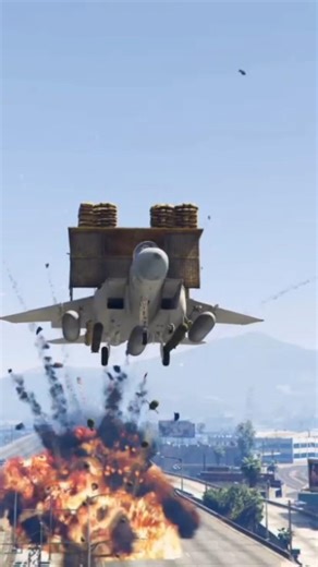 GTA V Blasttic Missile System To fighter jet | GTA