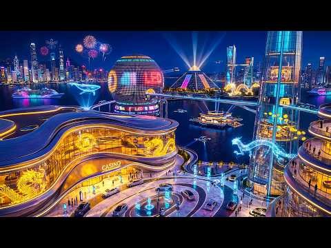 China Built a Casino Megacity 10× Bigger Than Vegas