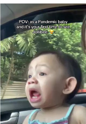 Simple joys. ✨ #JollibeePH #BidaAngSaya #Throwback #PandemicBaby #fypシ゚