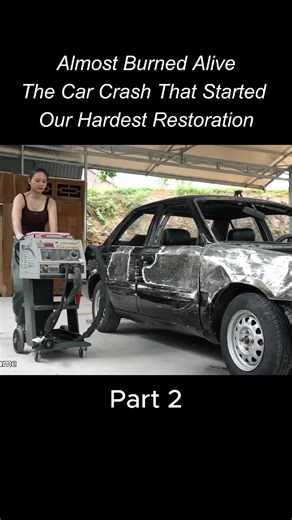 Damaged car restoration part 2 #damaged #carrestoration #restoration #part2 #car